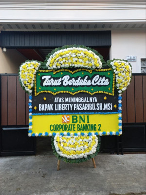 Papan Bunga Duka di Kartasura