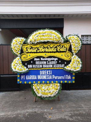 Papan Bunga Duka di Kartasura